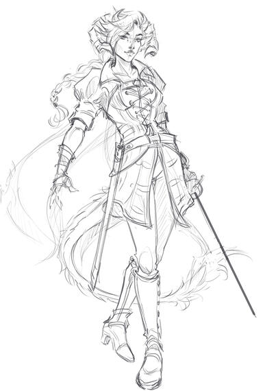 Sketch Fullbody B Sketch Fullbody B